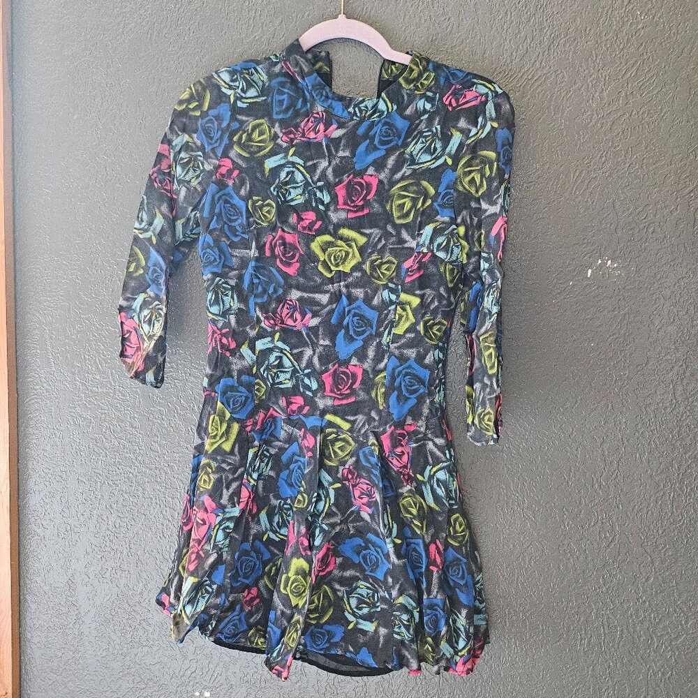 TopShop Sheer Roses Dress